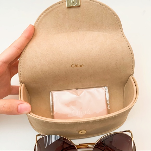Chloé Jackson Oversized Round Sunglasses - Picture 3 of 6